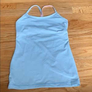 Sky Blue Girls Lululemon Tank